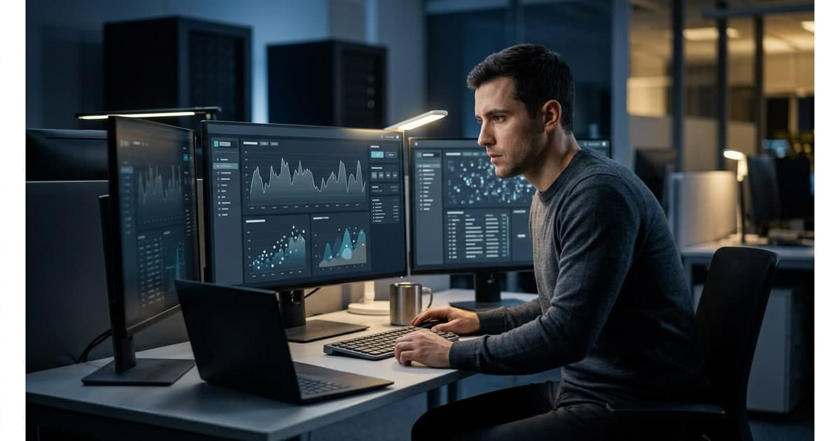 Developer workstation monitoring AI coding assistant reliability signals and incident timelines after a tooling regression
