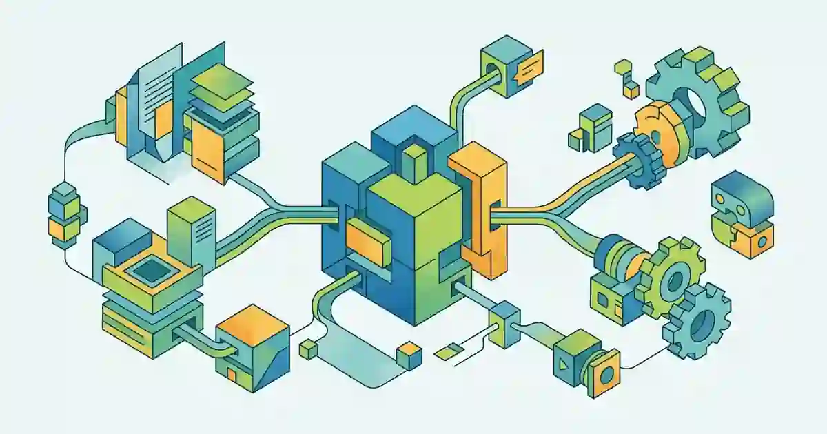 Abstract AI coding workflow with linked documentation and tools